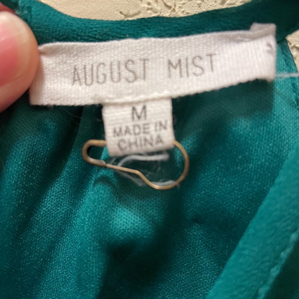 August Mist Emerald Green Tank